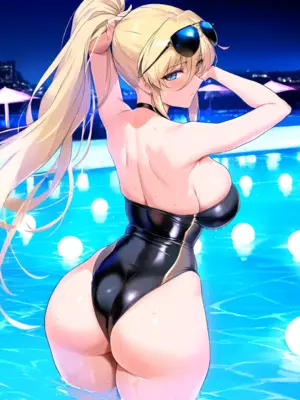 [Patreon] (Yeeting) Bismarck Zwei Crystal Clear Holiday Pool Party_096_8