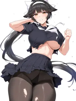 [Patreon] (Yeeting) takao (azur lane)(serafuku) (extra)(AI Generated)_024_24