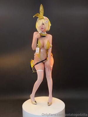 Potato Godzilla - Elegg Bunny Suit_03