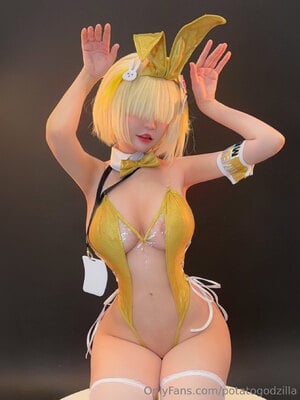 Potato Godzilla - Elegg Bunny Suit_06