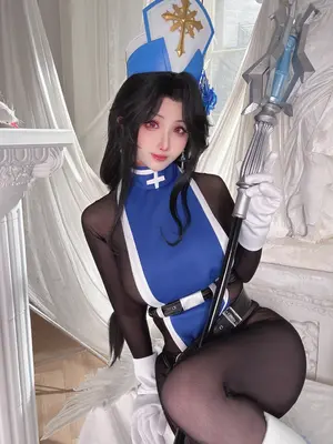 Rioko凉凉子 - 胜利女神：妮姬 梅登 冰玫瑰_37