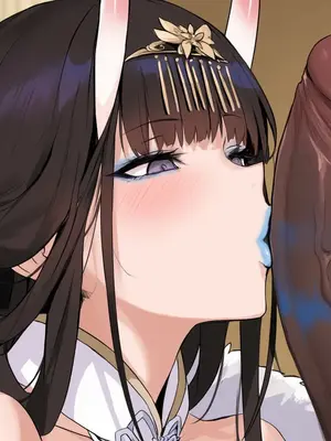 【ABYSOTH】Noshiro BBC blue lips oral [AI Generated]_a_079