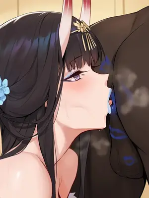 【ABYSOTH】Noshiro BBC blue lips oral [AI Generated]_b_031