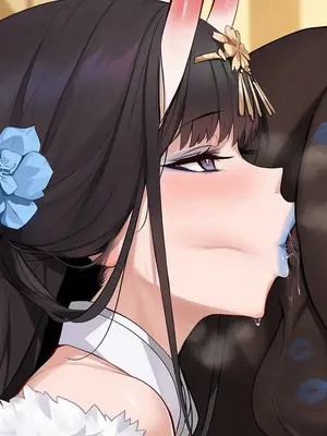 【ABYSOTH】Noshiro BBC blue lips oral [AI Generated]_b_033