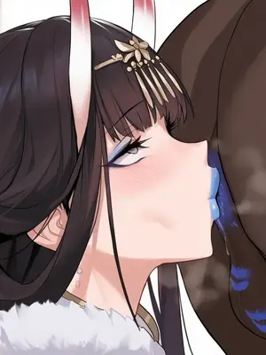 【ABYSOTH】Noshiro BBC blue lips oral [AI Generated]_b_038