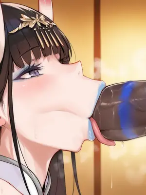 【ABYSOTH】Noshiro BBC blue lips oral [AI Generated]_c_002