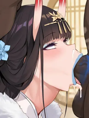 【ABYSOTH】Noshiro BBC blue lips oral [AI Generated]_c_019
