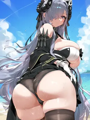 Patreon [ artist- A2] August von Parseval (azur_lane) アウグスト・フォン・パーセヴァル BBC sample_august_von_parseval024