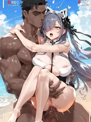Patreon [ artist- A2] August von Parseval (azur_lane) アウグスト・フォン・パーセヴァル BBC sample_august_von_parseval107