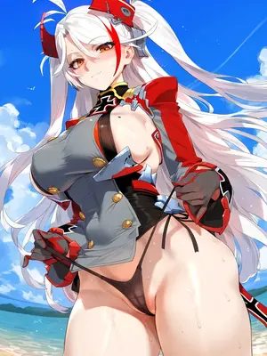 Patreon [ artist-A2] Prinz Eugen (azur lane) プリンツ・オイゲン BBC sample (Patreon)_prinz_eugen032