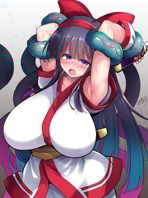 [C.R’s NEST (しーあーる)] 刻淫之巫女 (サムライスピリッツ)[中国翻訳][光阴个人汉化]_065