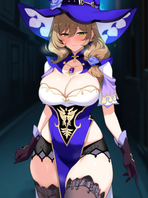 [Patreon] (Yeeting) Lisa Genshin Impact (AI Generated)_092_4