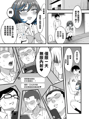 [イジマヤ (伊島ユウ)] クラスの好きなギャルが校舎裏で援活していた件 [中国翻訳]_28