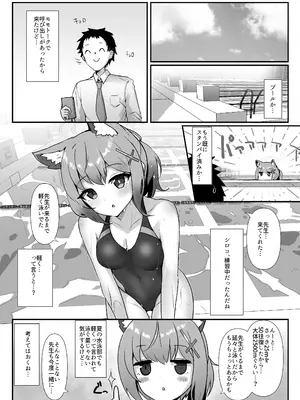 [笹かまボックス (流宮いささ)] プールサイドログ：砂狼 (ブルーアーカイブ) [DL版]_02