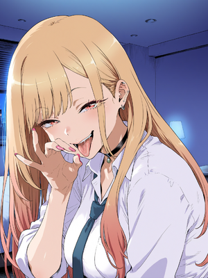 [AI Generated] (Haniodon)  喜多川海夢  kitagawa marin (uncensored)_10_marin001_11