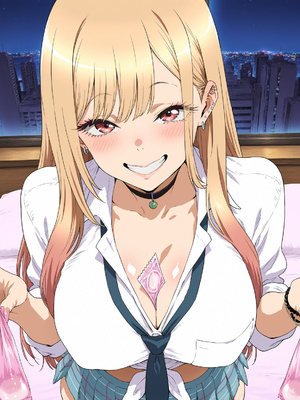 [AI Generated] (Haniodon)  喜多川海夢  kitagawa marin (uncensored)_44_marin001_45