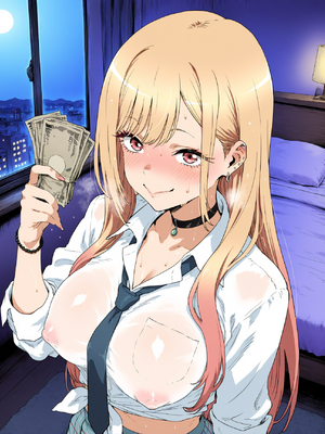 [AI Generated] (Haniodon)  喜多川海夢  kitagawa marin (uncensored)_84_marin001_85