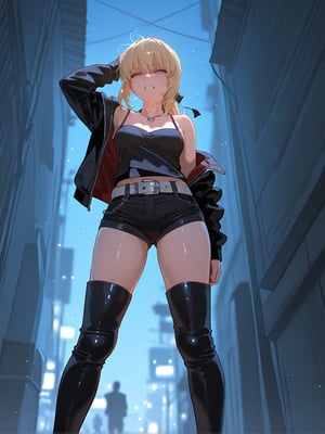[Tsukinoo] アルトリア・オルタ-誇り高き騎士王、黒き巨躯に絡め取られた夜～_102