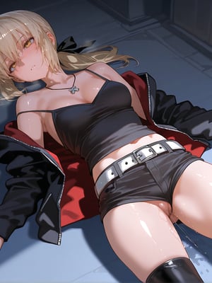 [Tsukinoo] アルトリア・オルタ-誇り高き騎士王、黒き巨躯に絡め取られた夜～_195