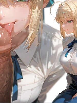 [Tsukinoo] 異端特異点の秘話 ～アルトリア、太った男の罠に落ちる純潔の騎士～_065