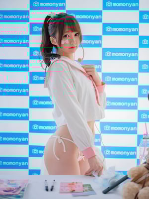 [ももにゃん（原魔物喵）] ビキニアイドルのサイン会_067