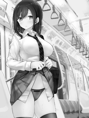 [嘘つき屋 (大嘘)] 通勤道中であの娘がみだらな行為をしてくるまとめ話 1-9_0803