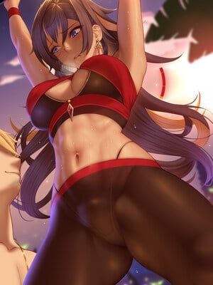 [genkung] How to train your Dehya [Decensored]_013