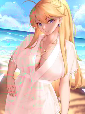 [genkung] Artoria Summer [English] [Decensored]_002