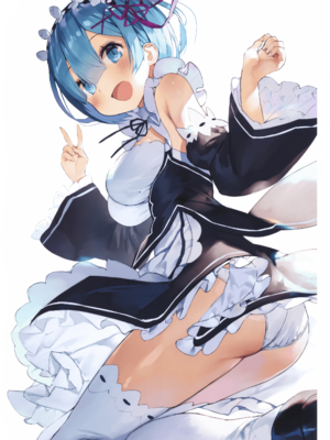 [まかろん大帝 (がおう)]レムちゃん落書き本 1~5(Re：ゼロから始める異世界生活)_B4_002