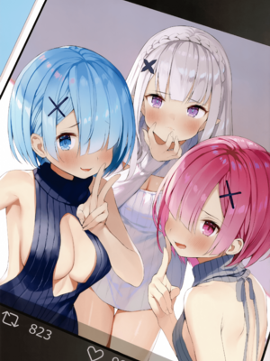 [まかろん大帝 (がおう)]レムちゃん落書き本 1~5(Re：ゼロから始める異世界生活)_B5_019