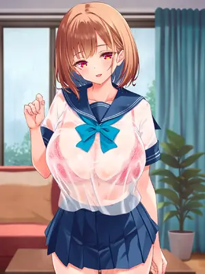 [クリムゾン艦隊] 濡れ透け少女の淫らな誘惑〜訳あり巨乳女子にハメまくって孕ませた話〜_352