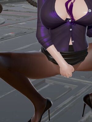 [3D]性奴妈妈穿着开裆裤袜勾引我 “奴隸的時間”1-5+番x3_156_6_63