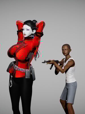 [3D]性奴妈妈穿着开裆裤袜勾引我 “奴隸的時間”1-5+番x3_171_7_4