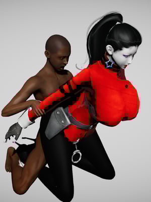 [3D]性奴妈妈穿着开裆裤袜勾引我 “奴隸的時間”1-5+番x3_186_7_19