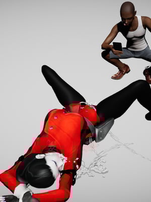 [3D]性奴妈妈穿着开裆裤袜勾引我 “奴隸的時間”1-5+番x3_195_7_28