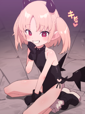 [ロボみかん] リリちゃんの恋奴隷LV7（見習いサキュバスに責められる-フェラ）【阳光少校委托+张佳乐个人汉化】_A3