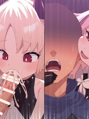 [ロボみかん] リリちゃんの恋奴隷LV7（見習いサキュバスに責められる-フェラ）【阳光少校委托+张佳乐个人汉化】_A9