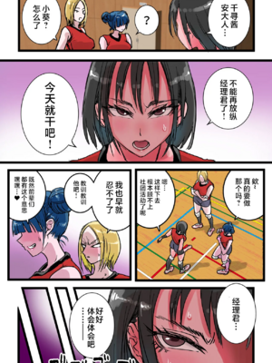 [あまぎゃっぱ (あまねさん)]ハーレムバレー部性処理マネージャー [中国翻訳][疏碼]_11