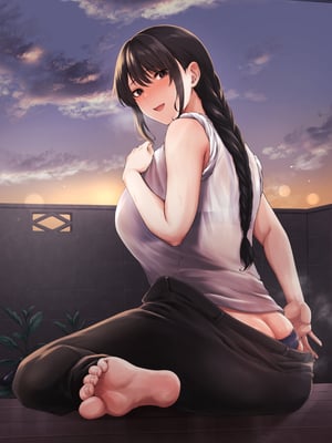 [糖質過多ぱると (只野めざし)]夏+秋・田舎帰りのお手伝い｜夏、秋天回到老家後的幫忙工作 [中国翻訳][無修正]_069