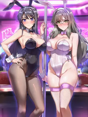 [Patreon] (Yeeting) Mai Sakurajima x Rio Futaba Bunny Girls (AI Generated)_001_096