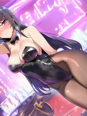 [Patreon] (Yeeting) Mai Sakurajima x Rio Futaba Bunny Girls (AI Generated)_001_100