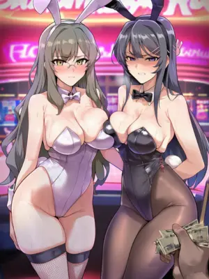 [Patreon] (Yeeting) Mai Sakurajima x Rio Futaba Bunny Girls (AI Generated)_001_151
