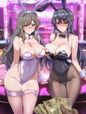 [Patreon] (Yeeting) Mai Sakurajima x Rio Futaba Bunny Girls (AI Generated)_001_152
