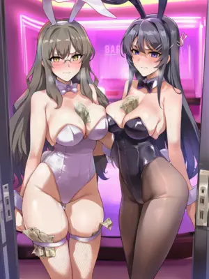 [Patreon] (Yeeting) Mai Sakurajima x Rio Futaba Bunny Girls (AI Generated)_001_155