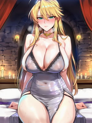 [Patreon] (Yeeting) Artoria Lancer (Silk Night Gown) (AI Generated)_001_127