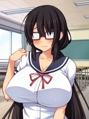 [汁っけの多い柘榴] 委員長は真面目な顔して実は露出エッチが大好き_601
