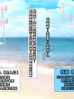 [もんもんプロブレム (横十輔)] 夏·ビーチ·鬼畜レイプ! ～巨乳JKを強引ナンパ·クズの青春!～part1_003_a003