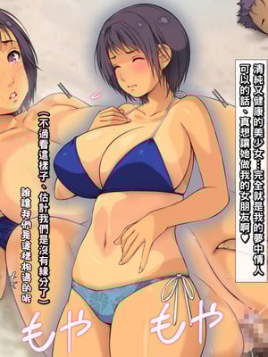 [もんもんプロブレム (横十輔)] 夏·ビーチ·鬼畜レイプ! ～巨乳JKを強引ナンパ·クズの青春!～_049_f010