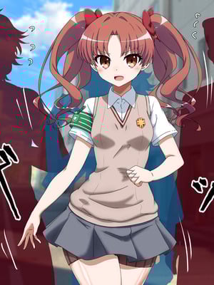 [わっしょい赤ちゃん] エッチな勝負じゃ負けません!!‐なぜ学園都市の平和を守る風紀委員がボテ腹メス堕ちしたのか？ (とある魔術の禁書目録) [中国翻訳]_006_wwhb