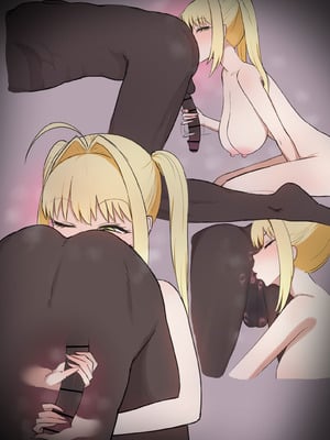 [ギガ] ネロ×BBC 浮気H见せつけ (Fate／Grand Order)｜尼禄・克劳狄乌斯 x BBC (FGO) [BCS个人机翻润色汉化]_15_dfoq